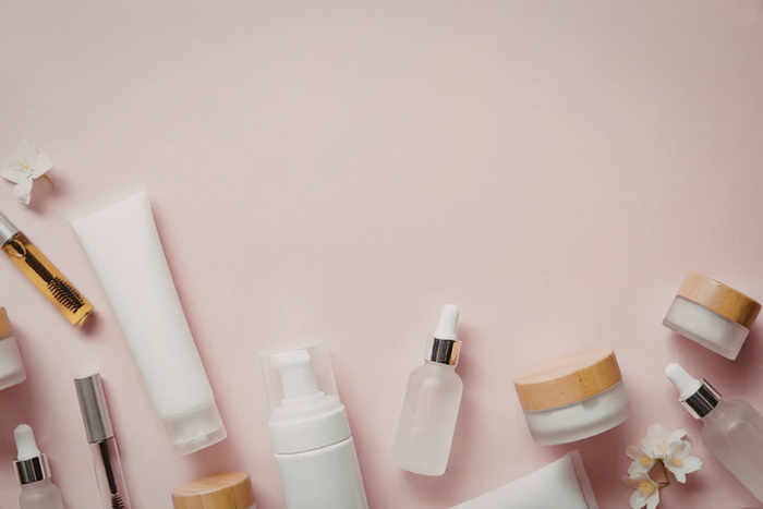 Luxury skincare ecommerce storefront